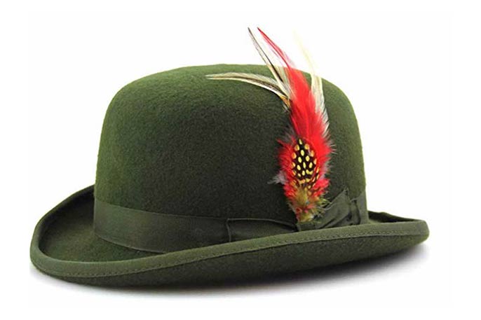 sombrero de estilo inglés