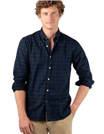 Camisa Oxford de Cuadros El Ganso de estilo inglés
