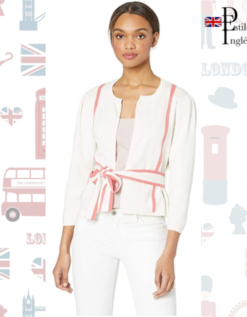 Cardigan de Estilo Inglés