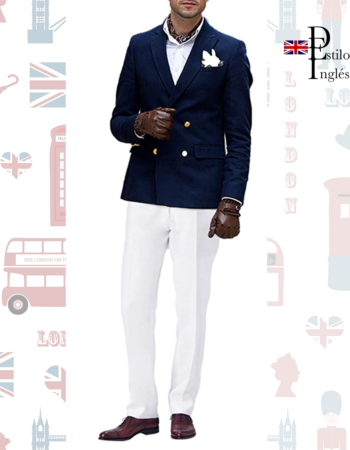 Traje de Dos Piezas British Style