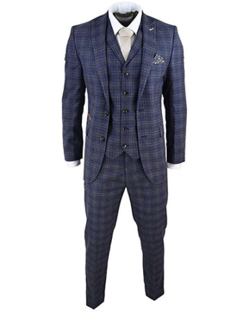 Traje espiga Tweed de estilo inglés