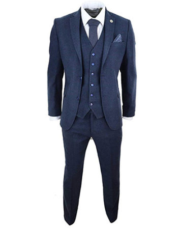 Traje Tweed estilo inglés