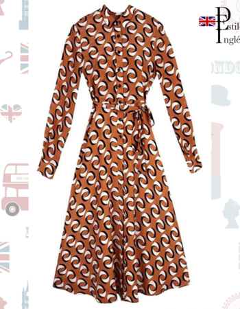 Dolores Promesas vestido de estilo inglés