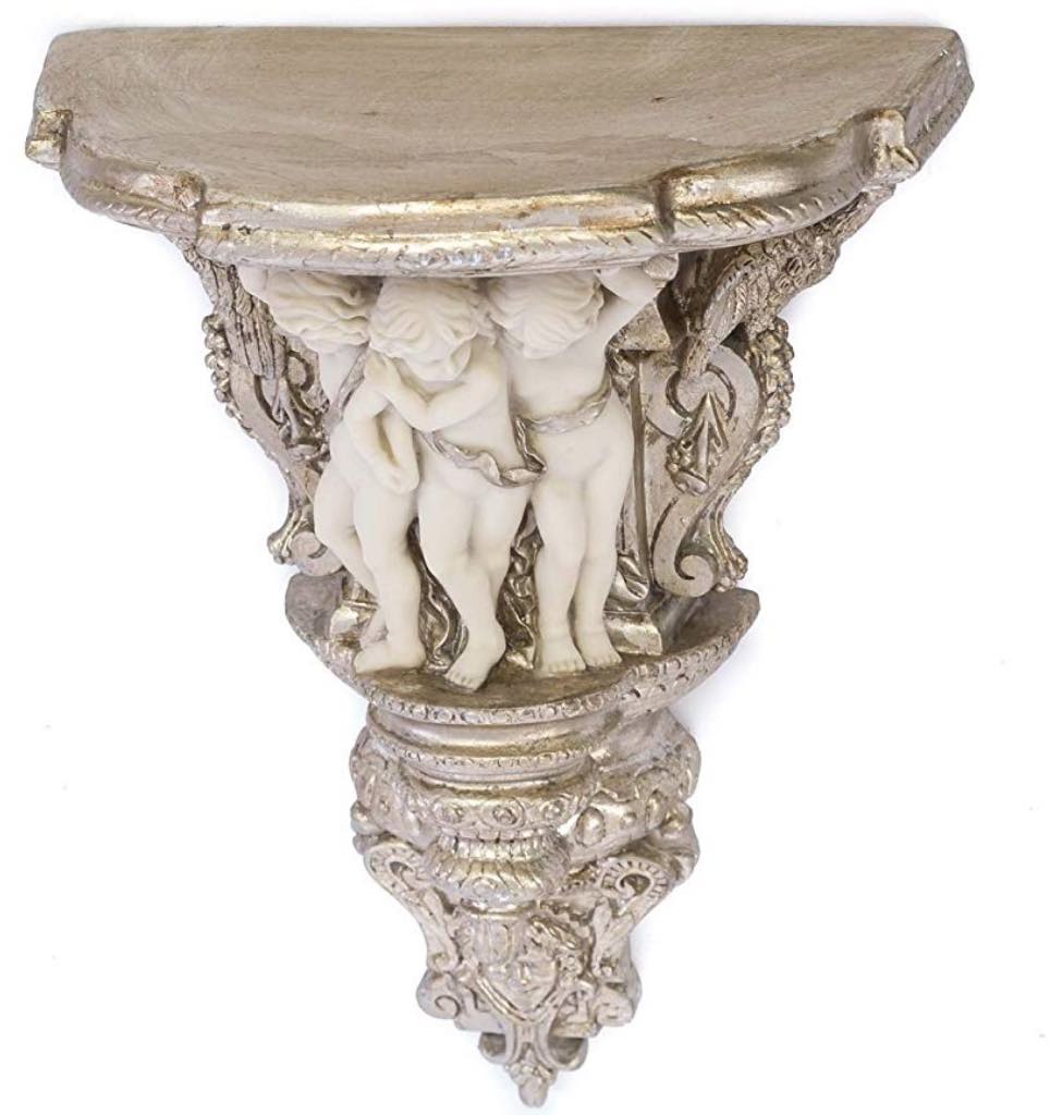 Estantería de Pared Estante Consola angelitos ángel Estilo Antiguo estilo inglés