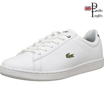 Lacoste calzado de mujer de estilo inglés