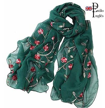 Pasmina verano De Estilo Inglés