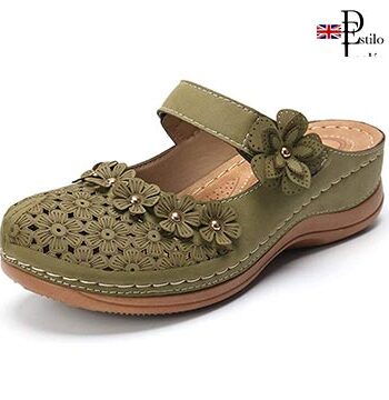 Sandalias Planas de Verano estilo inglés