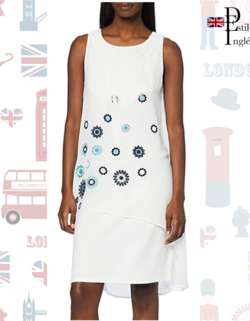 Vestido de Verano Estilo Inglés