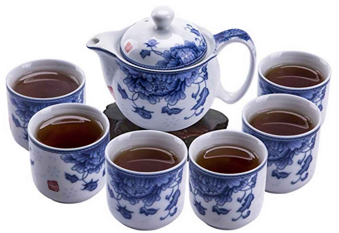 Juego de Té Chino Porcelana