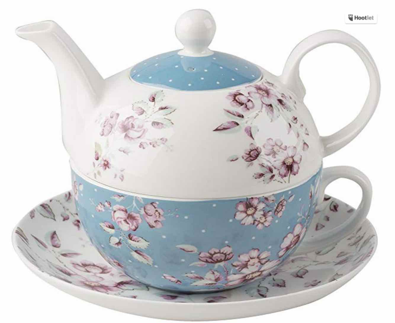 juego de té floral london