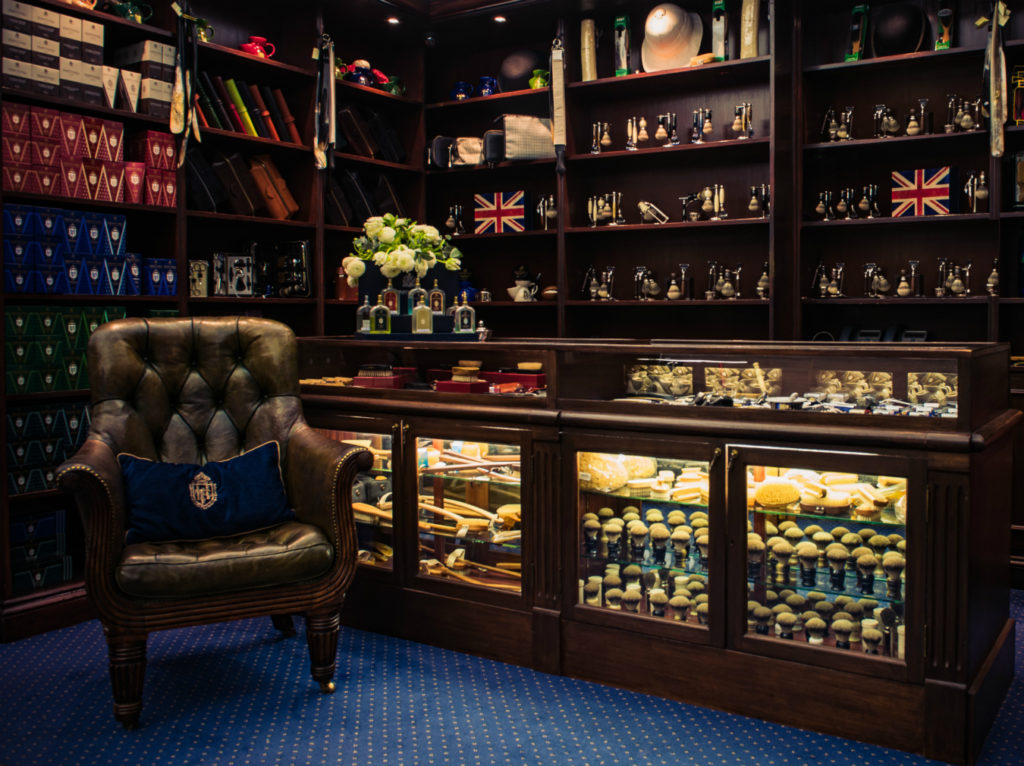Truefitt & Hill, barbería inglesa. Afeitado de estilo inglés.